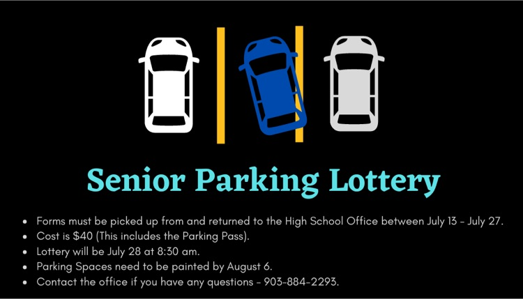 Senior Parking Lottery