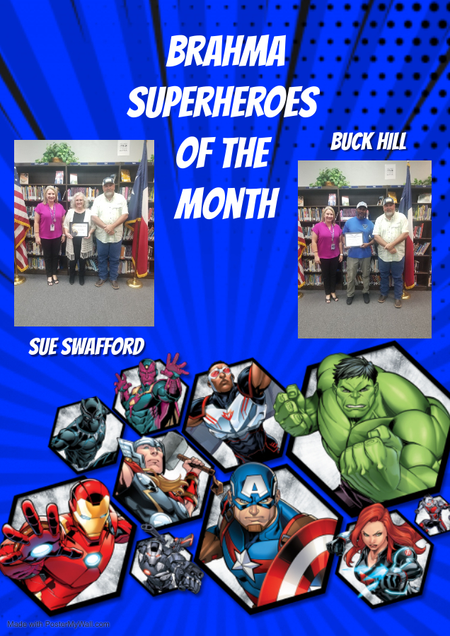 Superheroes of the Month